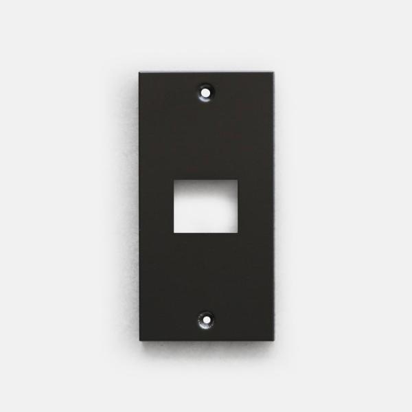 SML SWITCH CONCENT PLATE Black 1口 115319 一部予約 SML SWITCH CONCENT PLATE Black 1口 115319 一部予約