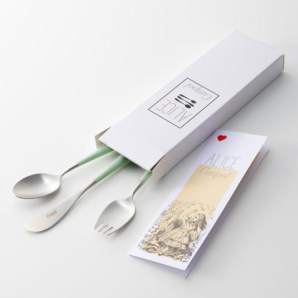 Cutipol / Alice Set (Black/Silver) | メール便可 4点まで | クチポール/アリスセット/ブラックシルバー/子供用カトラリー | 117553 | Cutipol | 06