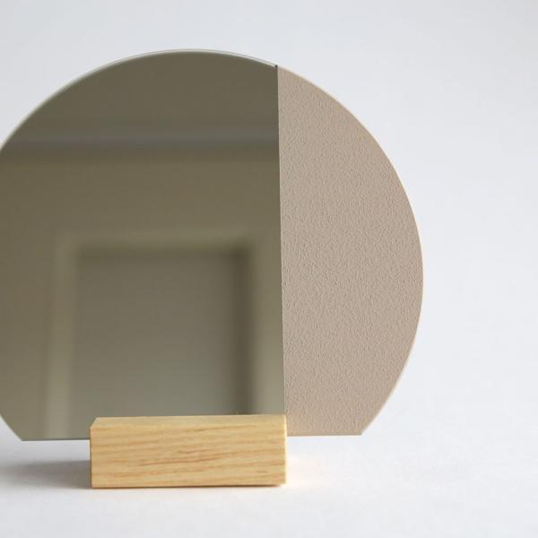 【SALE】PA / PA Top Mirror(Beige) | ベージュ/ピーエー/トップミラー/デスクトップミラー/鏡 | 114240 |  | 01