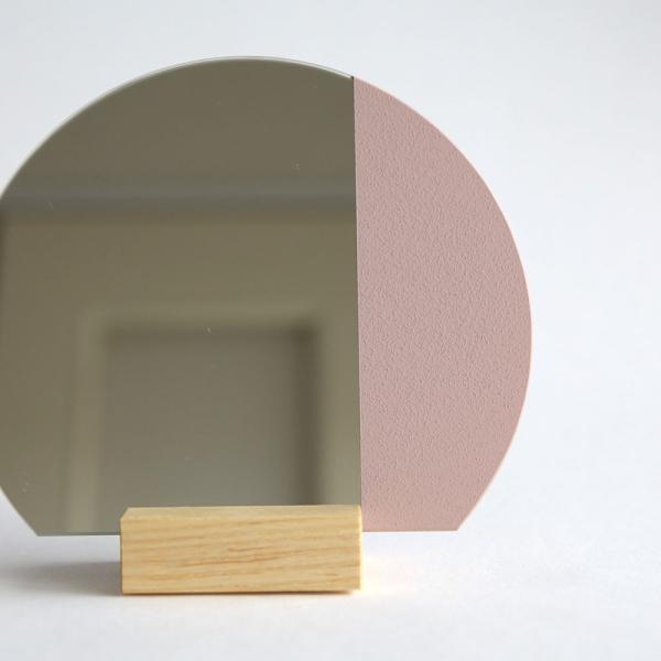 【SALE】PA / PA Top Mirror(Pink) | ピンク/ピーエー/トップミラー/デスクトップミラー/鏡 | 114243 |  | 01