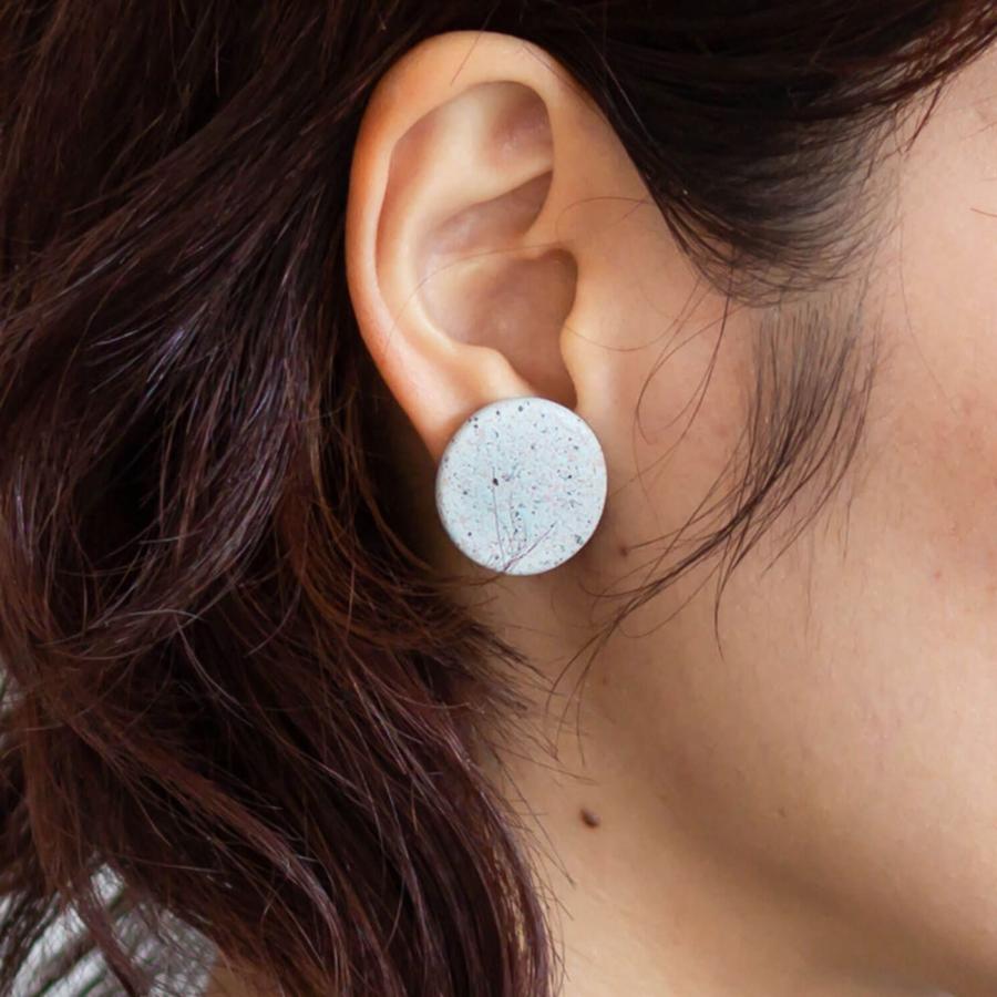 POINT / TSUBU-earring(TB02)【メール便可 5点まで】【ポイント/ツブ/イヤリング/アクセサリー/塗装】[114258 |  | 02