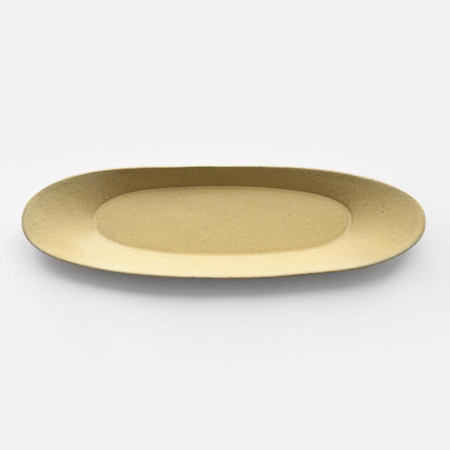 3RD CERAMICS(サードセラミックス) / 楕円皿(黄）L | 和食器/プレート/美濃焼 | 115909 | 