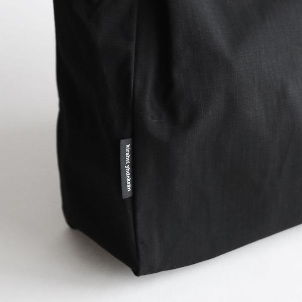 kirahvi yhdeksan / 2way tote × cordura rip stop (black) | kirahvi9/キラハビーユフデクサン/2ウェイトート/ブラック/ナイロン/ショルダーバッグ | 116032 |  | 05