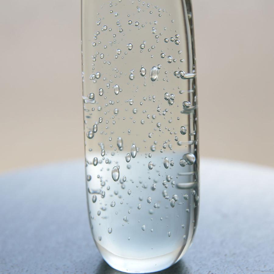 Here 水の形 Shape Of Water Tall ガラス オブジェ 泡 ディテール B L W 通販 Yahoo ショッピング