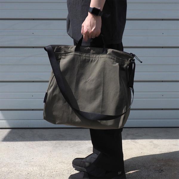 kirahvi yhdeksan / 2way tote × cordura rip stop (olive drab) | kirahvi9/キラハビーユフデクサン/トート/オリーブドラブ/ナイロン/ショルダー | 116033 |  | 11