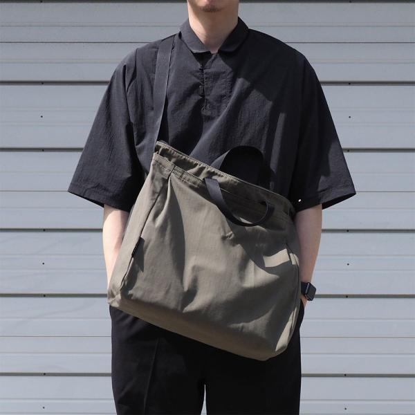 kirahvi yhdeksan / 2way tote × cordura rip stop (olive drab) | kirahvi9/キラハビーユフデクサン/トート/オリーブドラブ/ナイロン/ショルダー | 116033 |  | 09