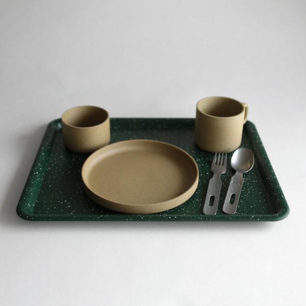 SEKISAKA / PLACE B4 Tray (Dark Green) / PL-B4GR | プレイス/トレー/セキサカ/関坂漆器/dripping/MUTE/横田純一郎 | 118246 |  | 01