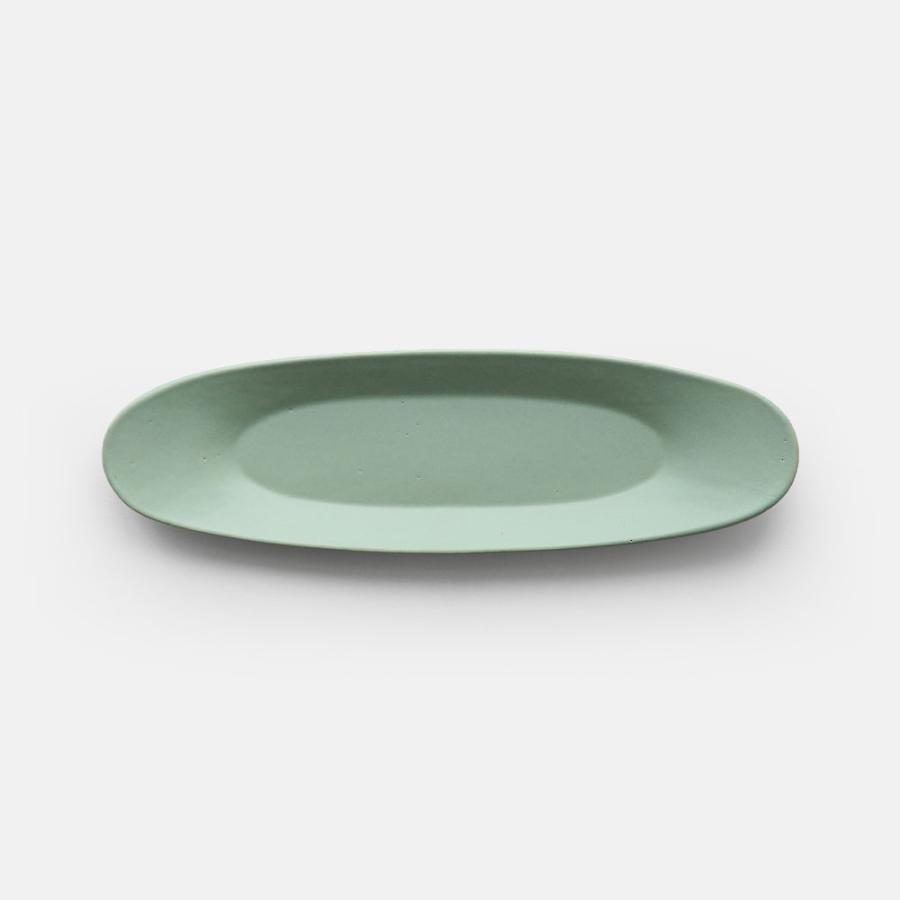 3RD CERAMICS(サードセラミックス) / 楕円皿(ターコイズ）M | 和食器 