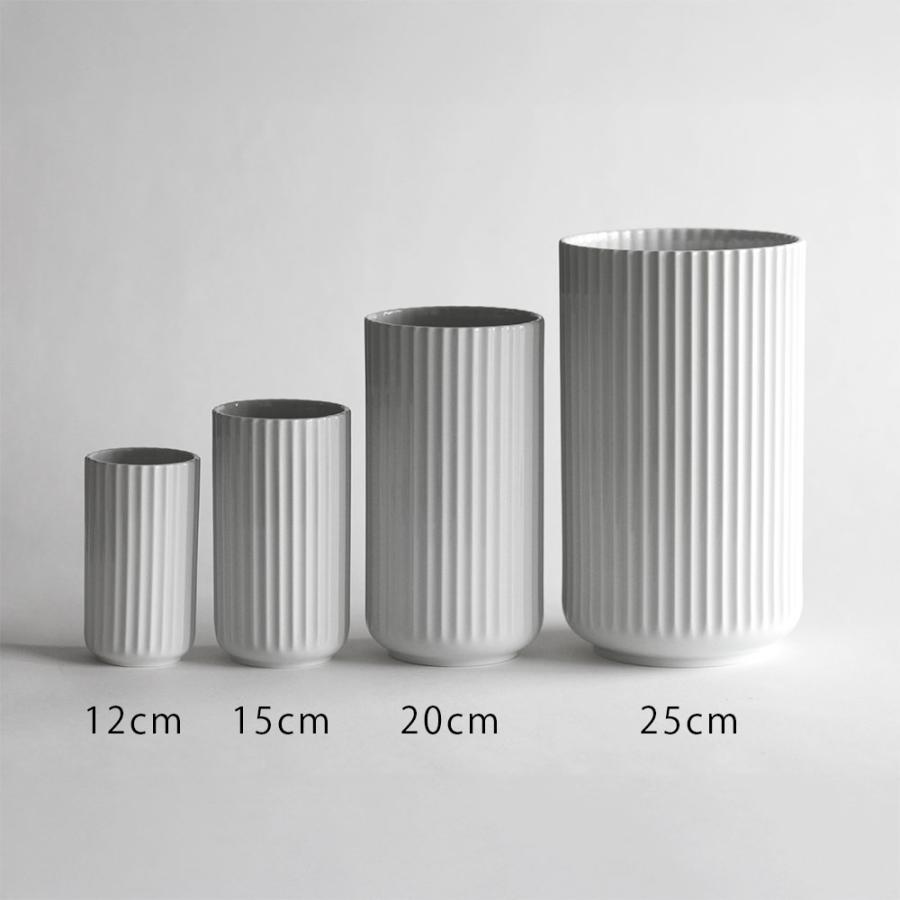 Lyngby Porcelain リュンビューポーセリン / Vase 12cm(White)｜磁器 花瓶 北欧 フラワーベース ホワイト シンプル インテリア ギフト｜119001 |  | 05