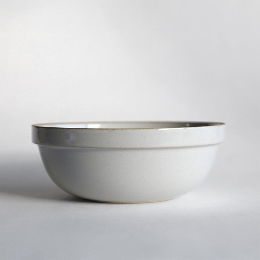 ハサミポーセリン HASAMI PORCELAIN ミッドディープラウンドボウル 18.5cm グロスグレー HPM049 BOWL 鉢 丼 | 118426 | HASAMI PORCELAIN | 01