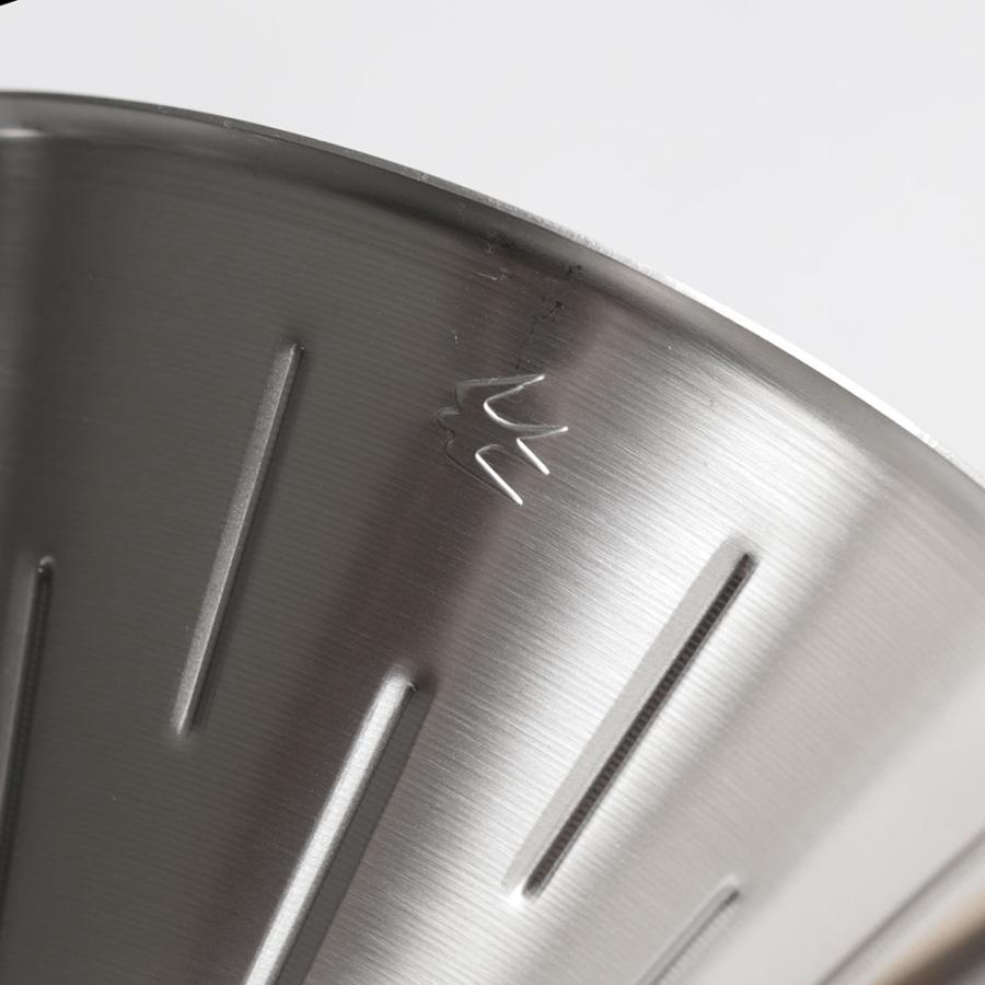 GLOCAL STANDARD PRODUCTS / TSUBAME M&W DRIPPER 4.0(SUS) | グローカルスタンダードプロダクツ/ツバメ/ドリッパー/ステンレス/燕 | 116748 | GLOCAL STANDARD PRODUCTS | 05