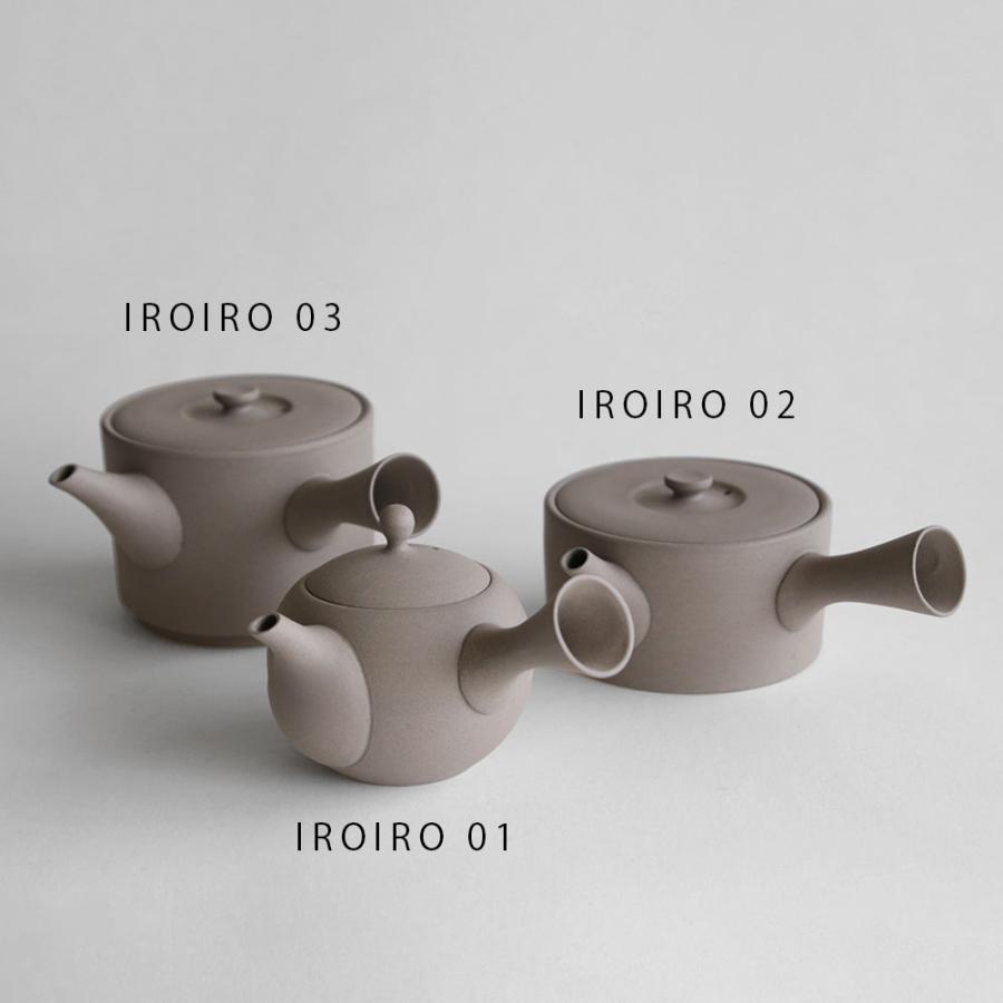 JINSUI / IROIRO 03(Gray)【急須/常滑焼き/お茶/日本六古窯/イロイロ/人水/茶器/ギフト】[115554｜blw｜08