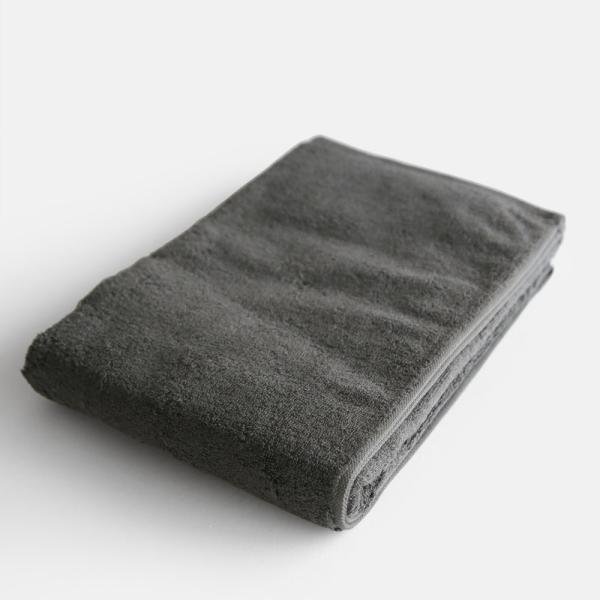WATANABE PILE / ずっしりサマルカンド Bath Towel(Charcoal) | 渡辺パイル/バスタオル/チャコール/今治タオル/imabari | 115809 | 