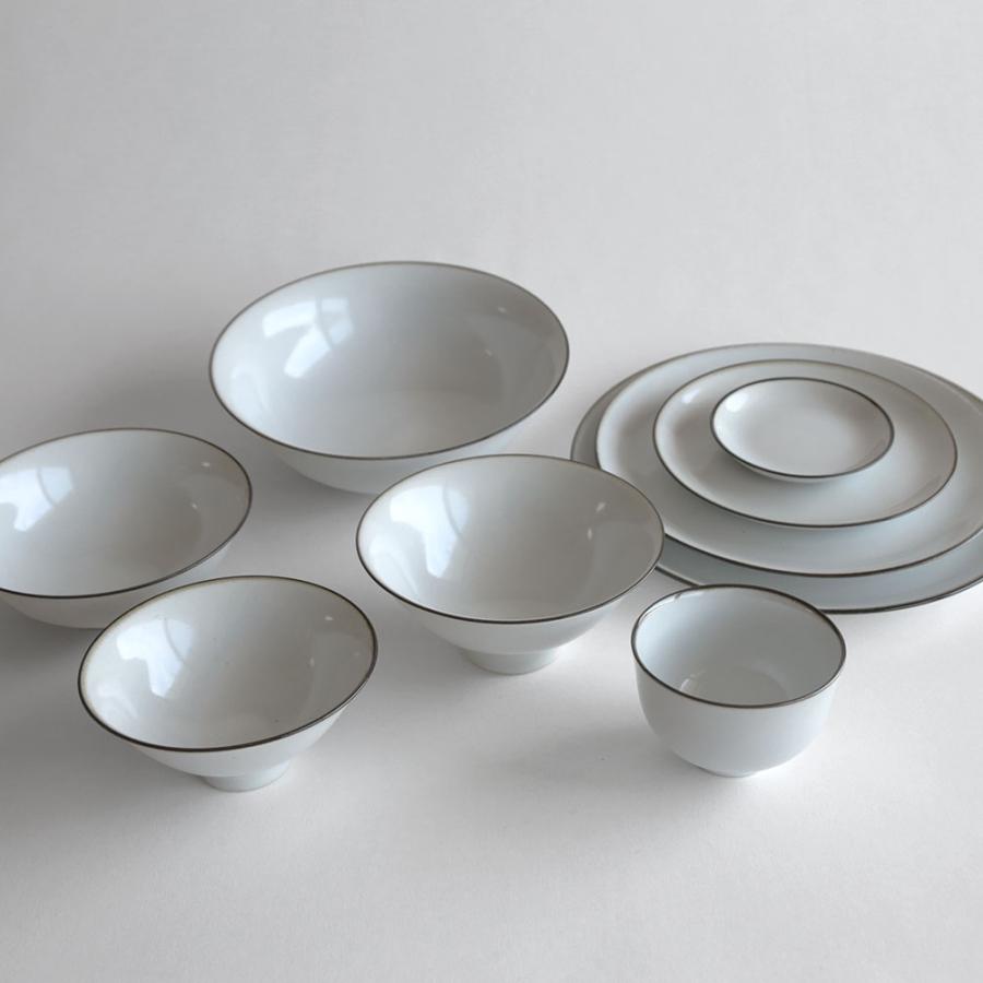 ALONGU 明論具(アロング) / 茶碗 125mm(フチサビ) | RICEBOWL/ライスボウル/渕錆/波佐見焼 | 118320 |  | 07