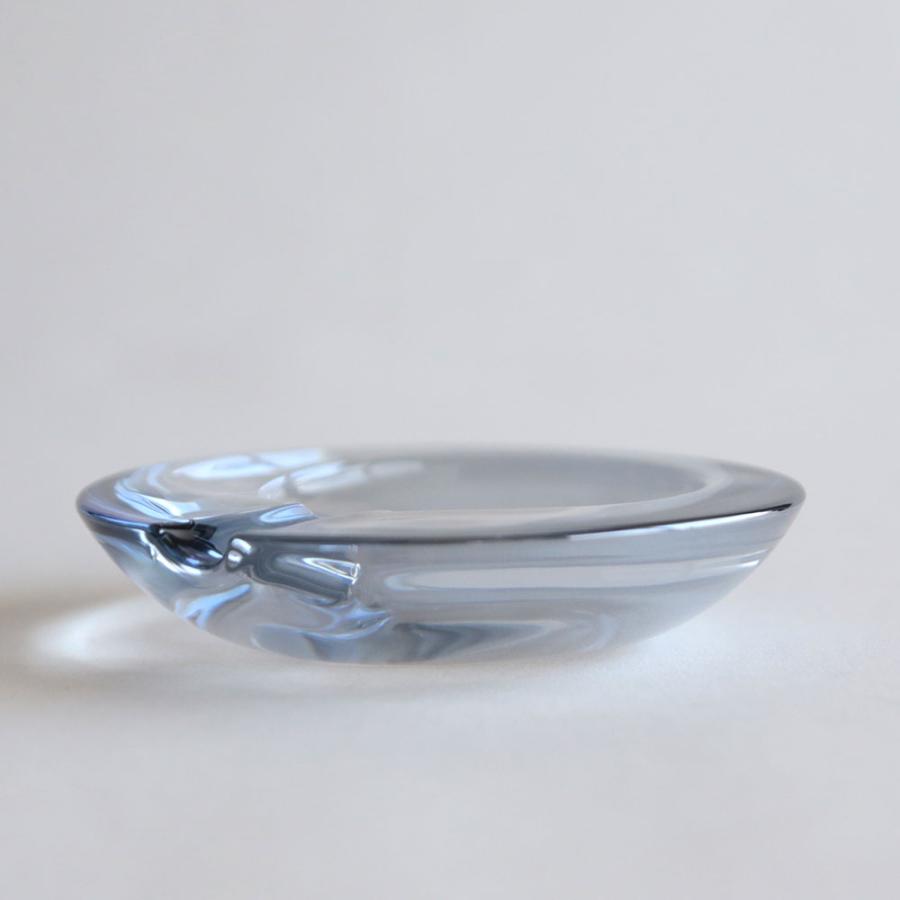 TSUKUDA&CO. / GLASS ASHTRAY(Small/Navy) | グラスアッシュトレー/灰皿/お香立て/パロサントホルダー/佃企画/ネイビー | 116509 |  | 01