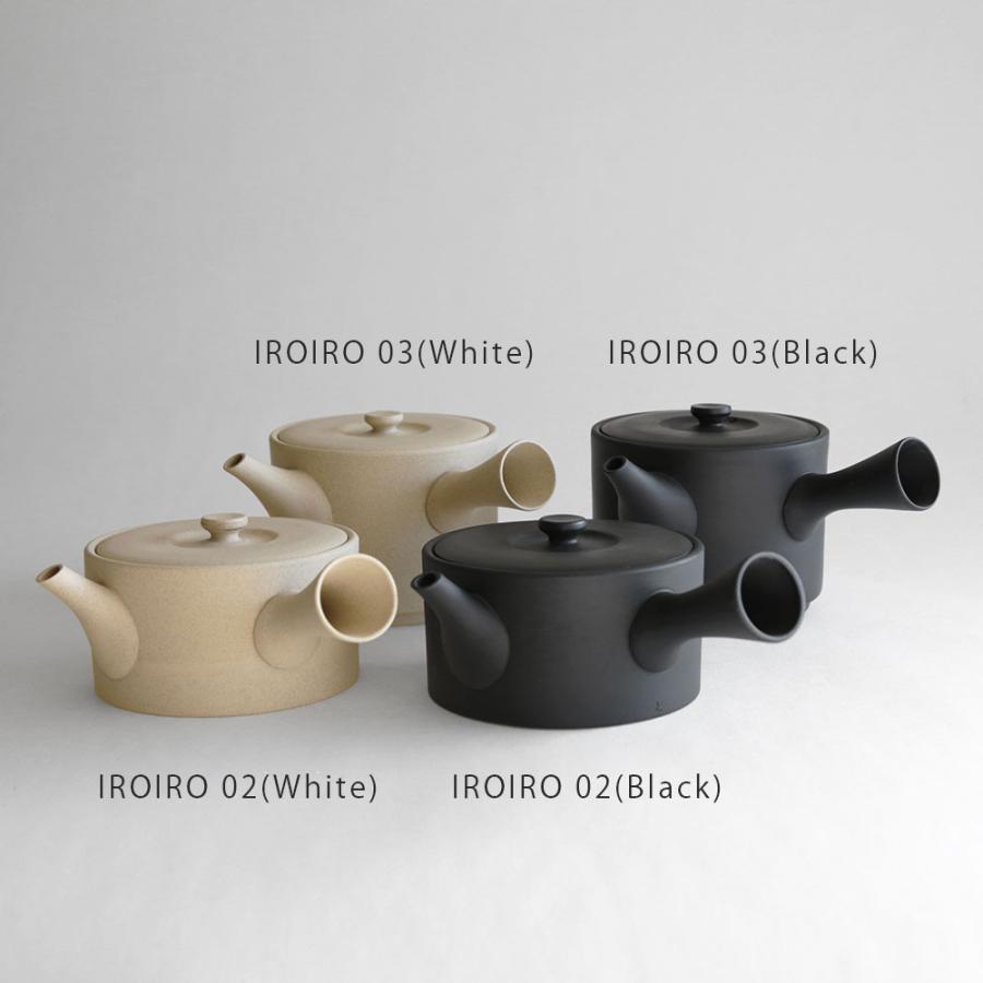 JINSUI / IROIRO 02(White) | 急須/常滑焼き/お茶/日本六古窯/イロイロ/人水/茶器/ギフト | 118011 |  | 08