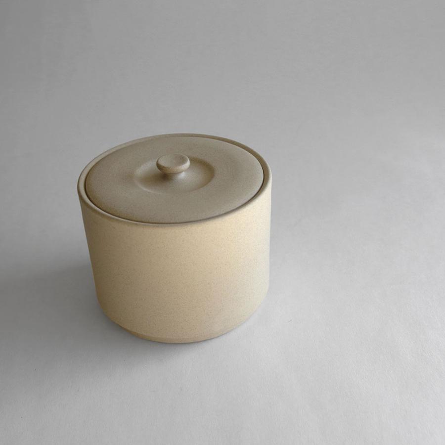 JINSUI / IROIRO 05(Beige) | 保存容器 常滑焼き キャニスター 日本六古窯 イロイロ 人水 ギフト | 118014 |  | 01