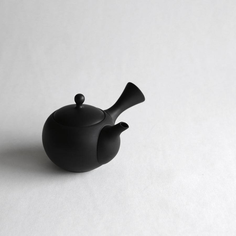 JINSUI / IROIRO 01(Black) | 丸急須/常滑焼き/お茶/日本六古窯/イロイロ/人水/茶器/ギフト | 118024 |  | 01