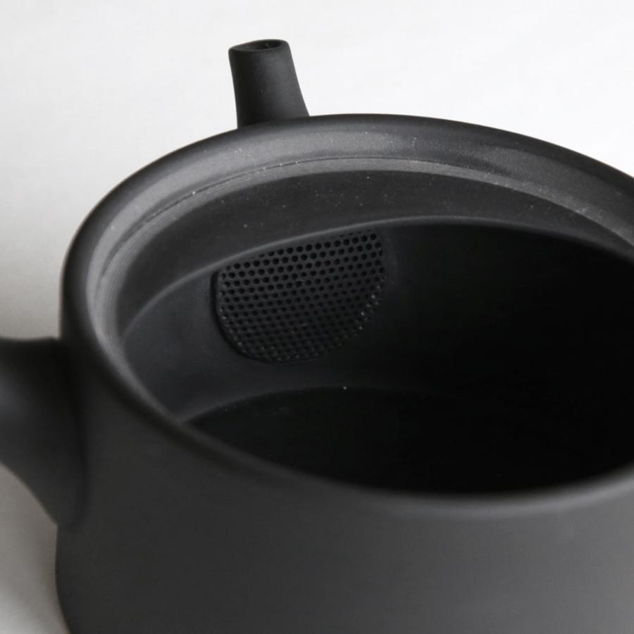 JINSUI / IROIRO 02(Black) | 急須 常滑焼き お茶 日本六古窯 イロイロ 人水 茶器 ギフト | 118025 |  | 04