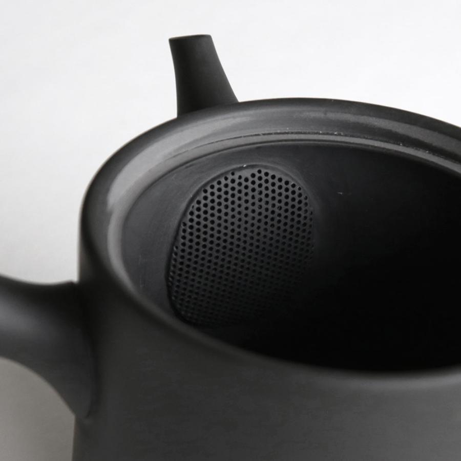 JINSUI / IROIRO 03(Black) | 急須/常滑焼き/お茶/日本六古窯/イロイロ/人水/茶器/ギフト | 118026 |  | 04