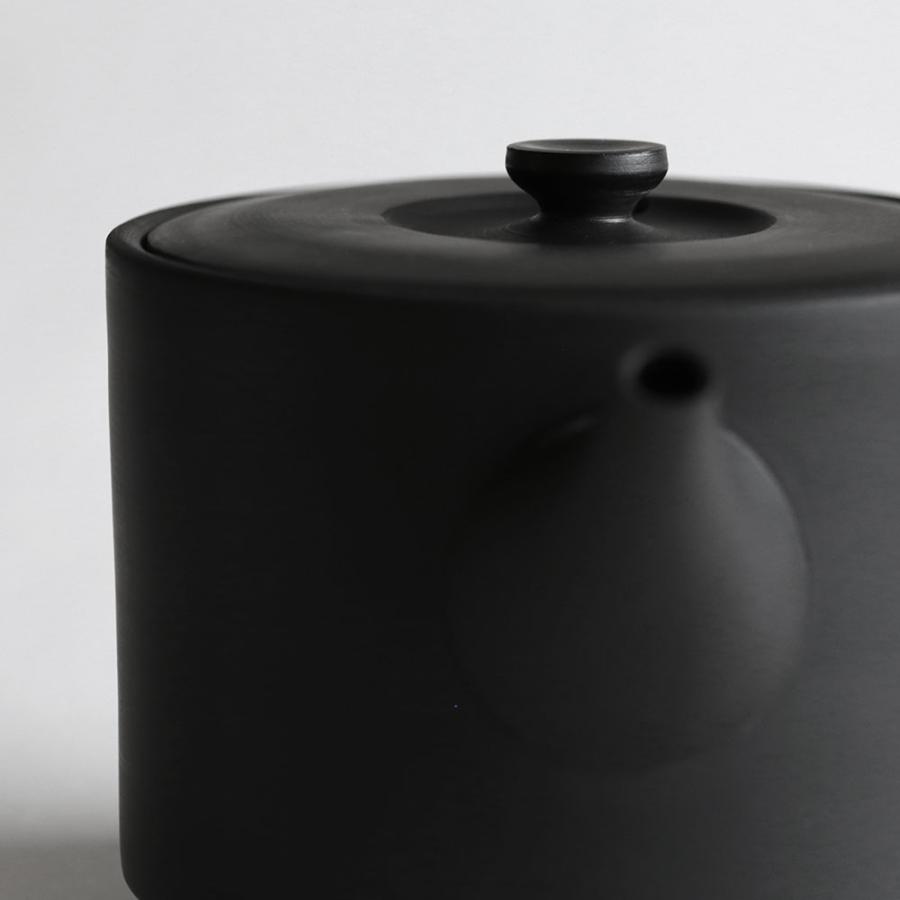 JINSUI / IROIRO 03(Black) | 急須/常滑焼き/お茶/日本六古窯/イロイロ/人水/茶器/ギフト | 118026 |  | 06