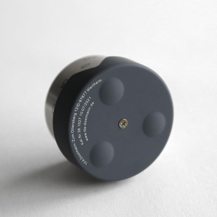 TFA DOSTMANN / Analogue kitchen timer made of stainless steel DOT 38.1027【アナログキッチンタイマー/ステンレススチール/TFAデザイン】[117485 |  | 02