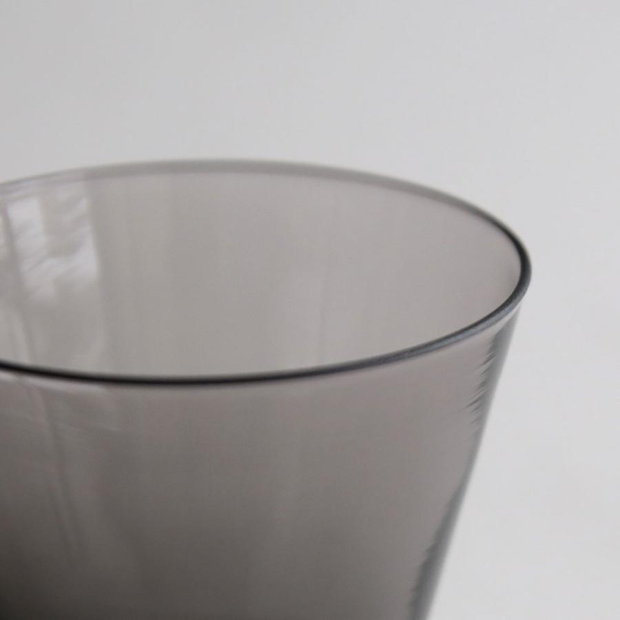 WASHIZUKA GLASS STUDIO / cup short(charcoal) | ワシズカグラススタジオ/鷲塚貴紀/カップ/ショート/チャコール/吹きガラス/ハンドメイド | 116530 |  | 03