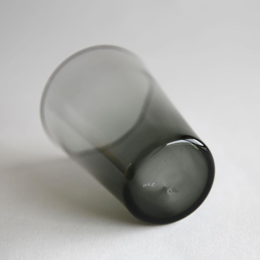WASHIZUKA GLASS STUDIO / cup long(charcoal)【ワシズカグラススタジオ/鷲塚貴紀/カップ/ロング/チャコール/グレー/吹きガラス/ハンドメイド】[116531 |  | 04