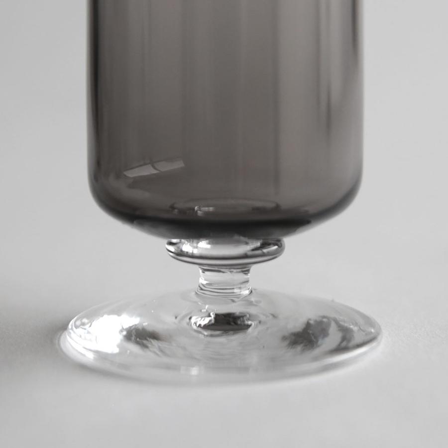 WASHIZUKA GLASS STUDIO / ashitsuki long(charcoal) B.L.W 別注 | ワシズカグラススタジオ/鷲塚貴紀/アシツキ/脚付き/グラス/吹きガラス/チャコール | 116540 |  | 02