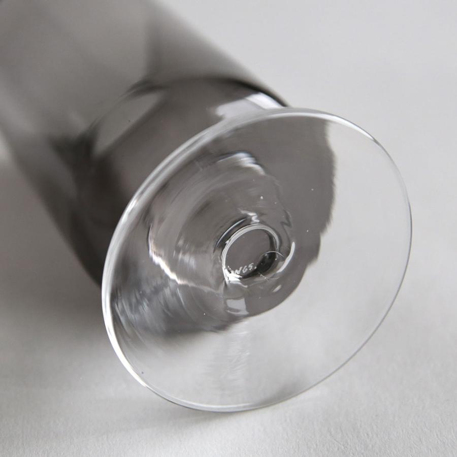 WASHIZUKA GLASS STUDIO / ashitsuki long(charcoal) B.L.W 別注 | ワシズカグラススタジオ/鷲塚貴紀/アシツキ/脚付き/グラス/吹きガラス/チャコール | 116540 |  | 04