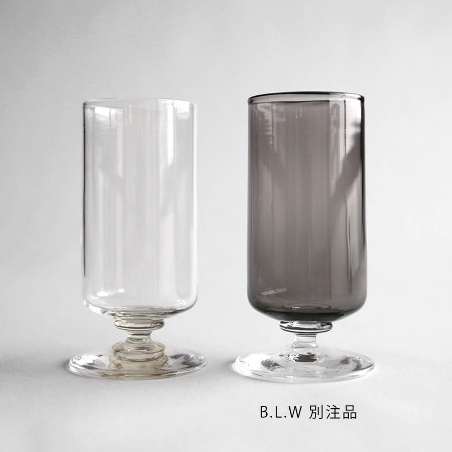 WASHIZUKA GLASS STUDIO / ashitsuki long(charcoal) B.L.W 別注 | ワシズカグラススタジオ/鷲塚貴紀/アシツキ/脚付き/グラス/吹きガラス/チャコール | 116540 |  | 06