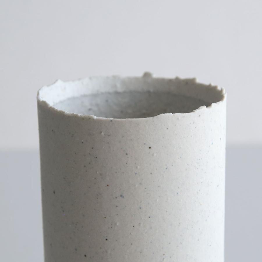 【SALE】晋山窯ヤマツ / ground vase M H230(crunch)【在庫処分セール flower vase 花瓶 花器 晋山窯ヤマツ yamatsu クランチ】[116863 |  | 01