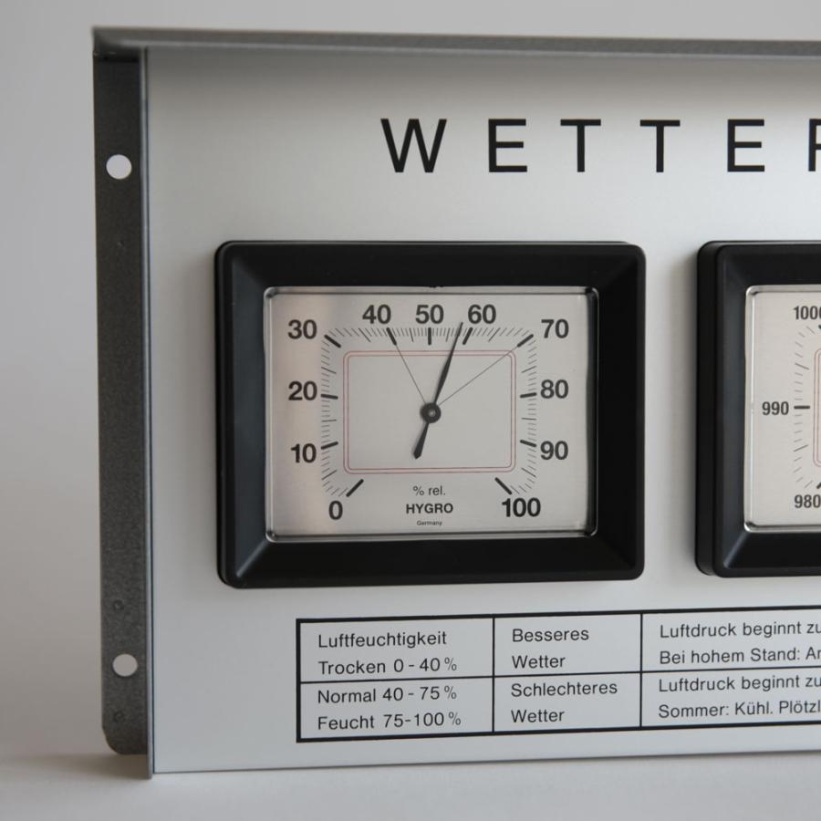 DOSTMANN / Analogue outdoor weather station with hammer paint finish 20.2019【温湿度計/アナログアウトドアウェザーステーション】[117968 【Qingping】