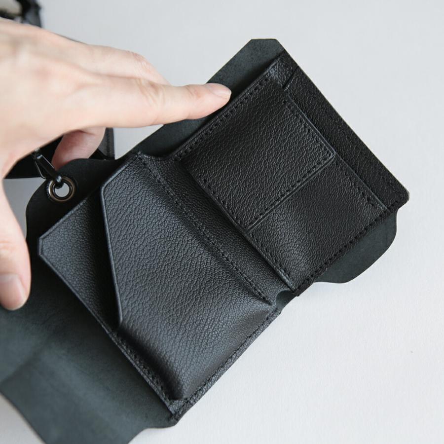 kirahvi yhdeksan / Sling wallet(Goat Leather) | kirahvi9/キラ