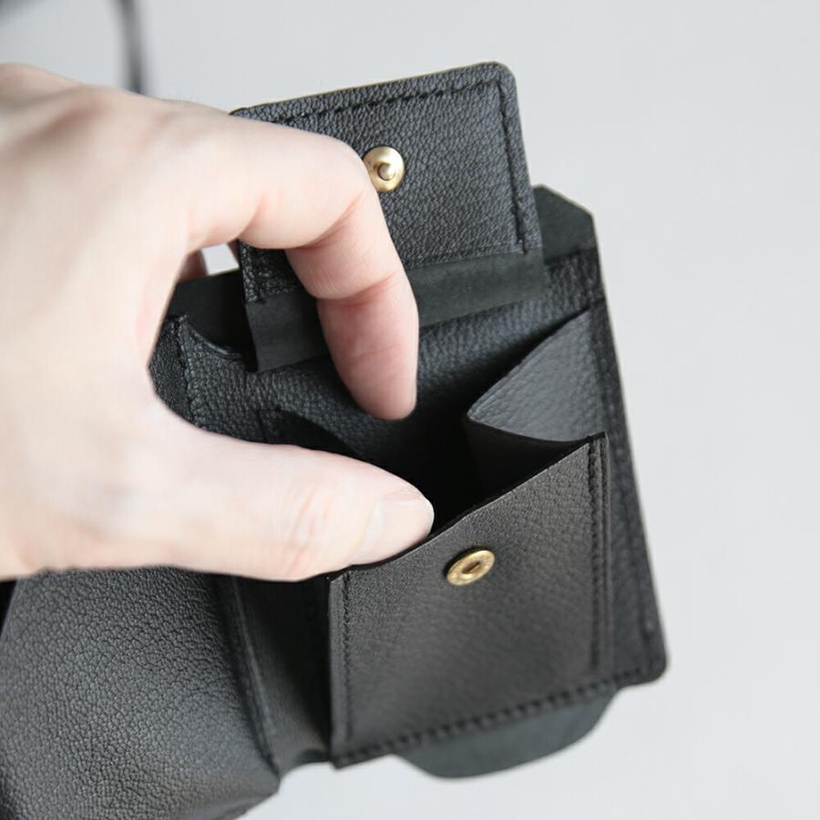 kirahvi yhdeksan / Sling wallet(Goat Leather) | kirahvi9/キラ