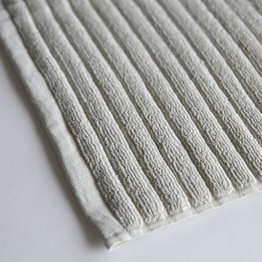 WATANABE PILE / ソリッドストライプ プチバスマット(Gray)【渡辺パイル/バスマット/グレー/今治タオル/imabari】[116996 |  | 02