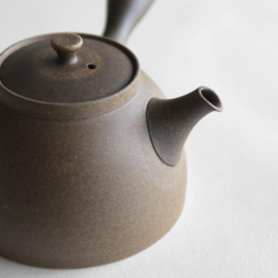 【SALE】丸よ小泉商店 / chanoma II yakishime kyusu 180ml【在庫処分セール 急須 常滑焼 茶の間 お茶 焼〆】[116999 |  | 02