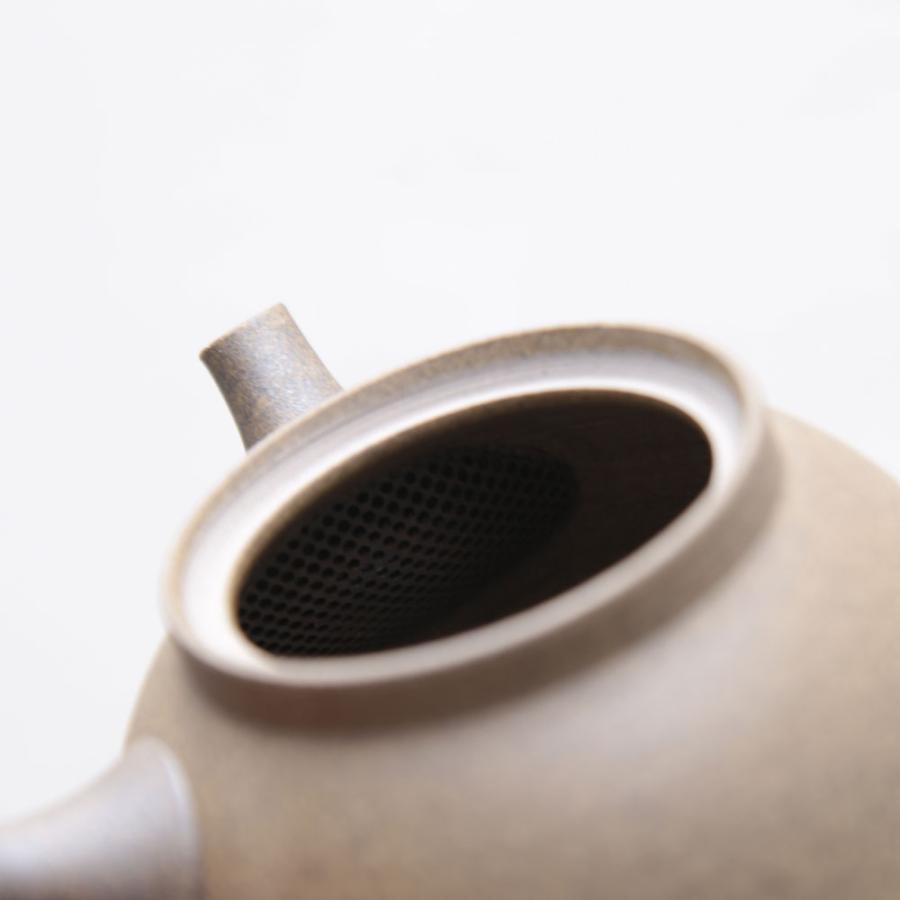 【SALE】丸よ小泉商店 / chanoma II yakishime kyusu 180ml【在庫処分セール 急須 常滑焼 茶の間 お茶 焼〆】[116999 |  | 04