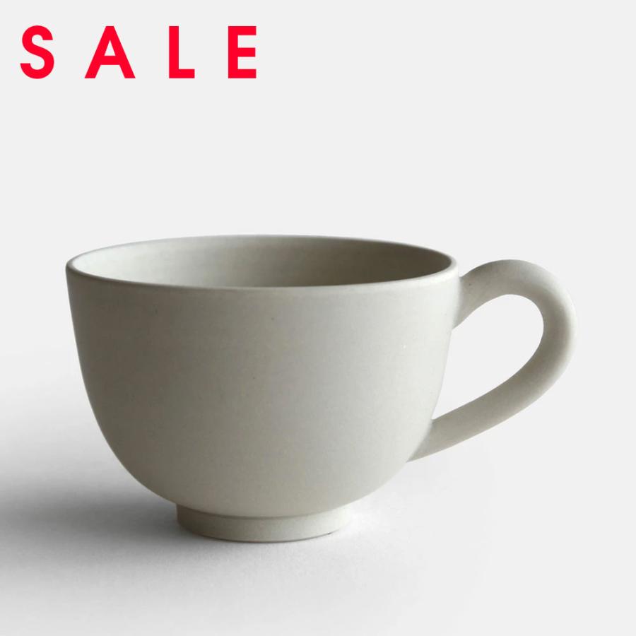 【SALE】丸よ小泉商店 / chanoma II cup(白泥)【在庫処分セール カップ 常滑焼 茶の間 白泥】[117010 | 