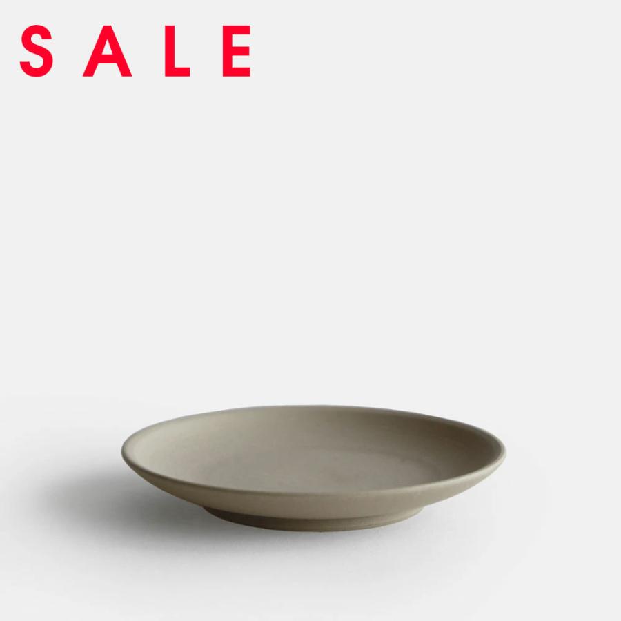 【SALE】丸よ小泉商店 / chanoma II plate S(生成)【在庫処分セール カップ 常滑焼 茶の間 プレート 小皿 生成】[117012 | 