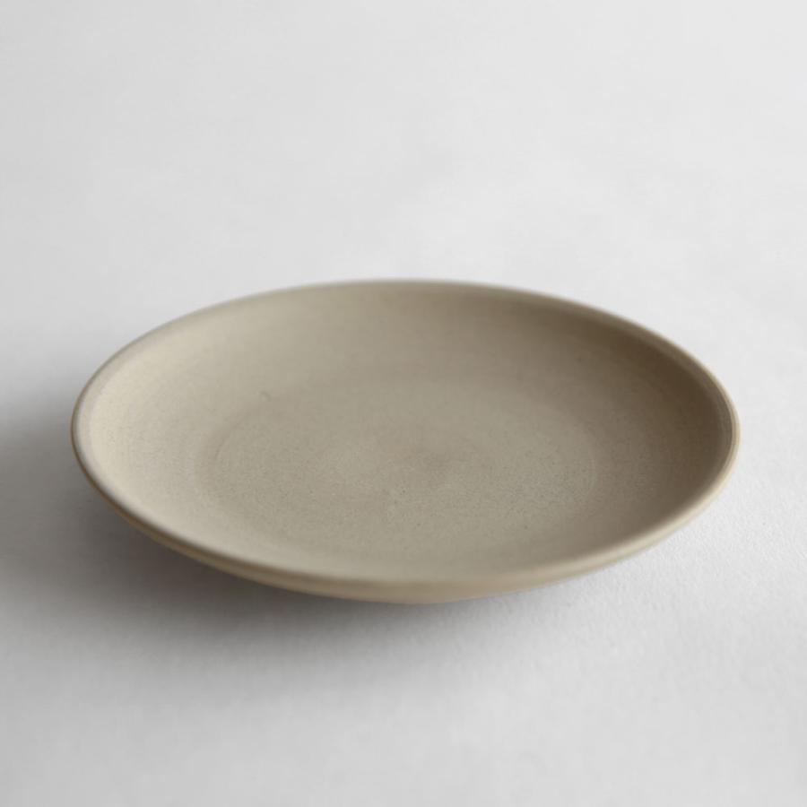 【SALE】丸よ小泉商店 / chanoma II plate S(生成)【在庫処分セール カップ 常滑焼 茶の間 プレート 小皿 生成】[117012 |  | 02