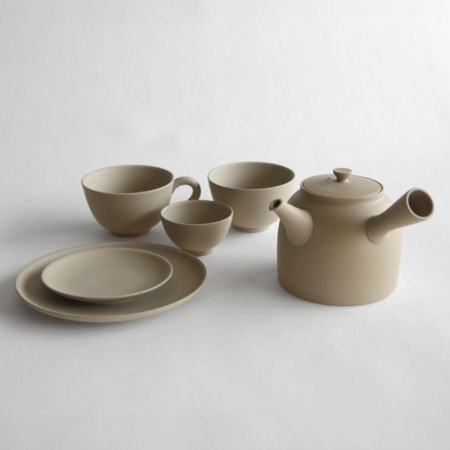 【SALE】丸よ小泉商店 / chanoma II plate S(生成)【在庫処分セール カップ 常滑焼 茶の間 プレート 小皿 生成】[117012 |  | 03