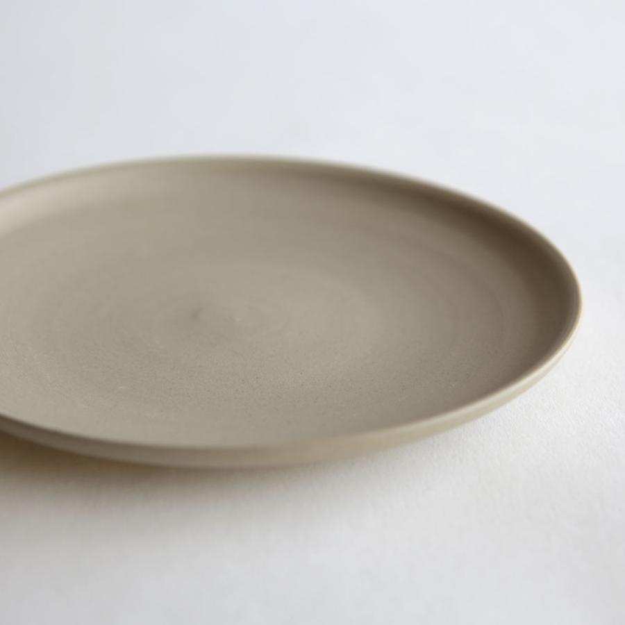【SALE】丸よ小泉商店 / chanoma II plate L(生成)【在庫処分セール カップ 常滑焼 茶の間 プレート 小皿 生成】[117015 |  | 02