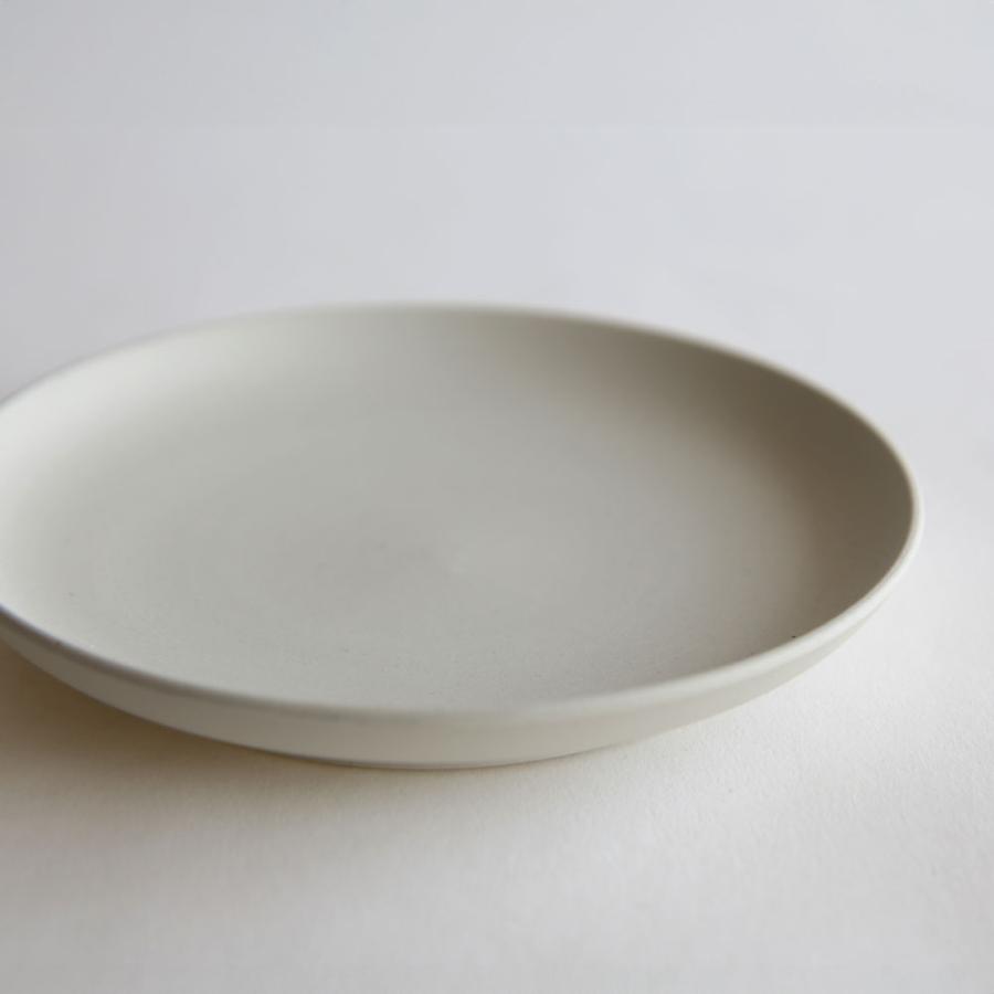 【SALE】丸よ小泉商店 / chanoma II plate L(白泥)【在庫処分セール カップ 常滑焼 茶の間 プレート 小皿 白泥】[117016 |  | 02