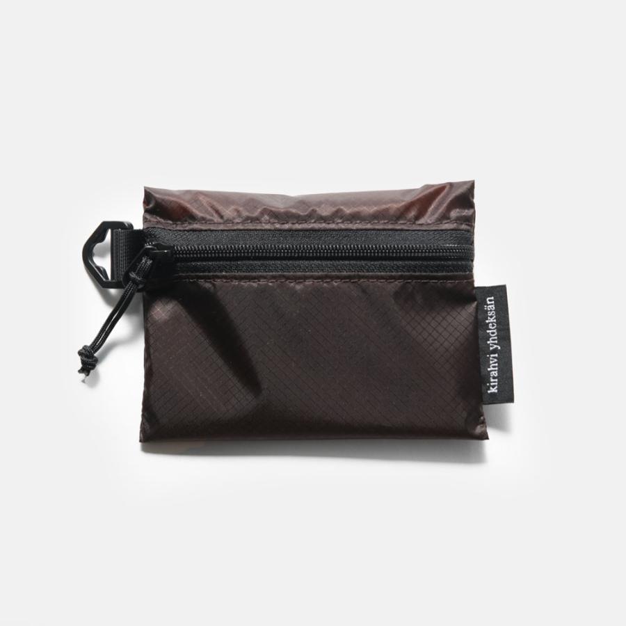 kirahvi yhdeksan / Light pouch - flat S (chocolate) | メール便可 3