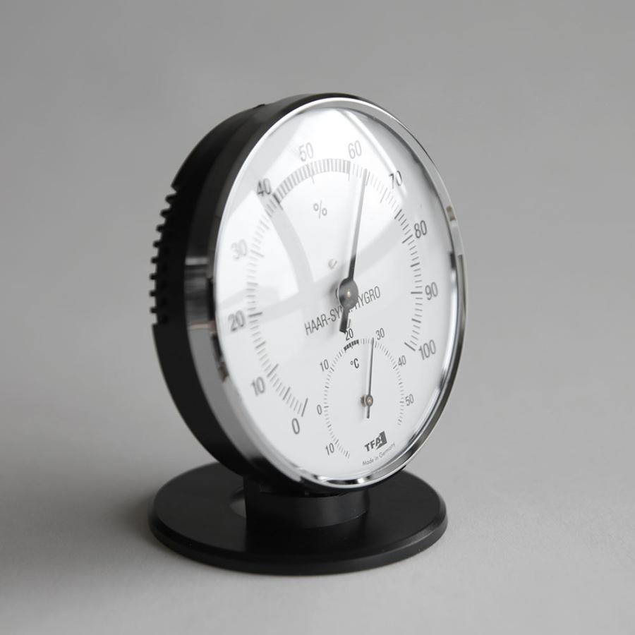 TFA DOSTMANN / Analogue thermo-hygrometer with metal ring 45.2032【アナログサーモハイグロメーター/温湿度計/TFAデザイン】[117247 |  | 02