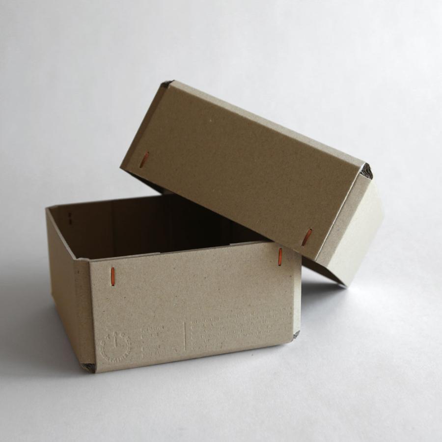 STACK CONTAINERS / No.06 SQUARE(Unpainted Kraft) B.L.W 別注 | 無塗装/クラフト/スタックコンテナーズ/紙箱/ストレージ/小物いれ | 117256 |  | 02