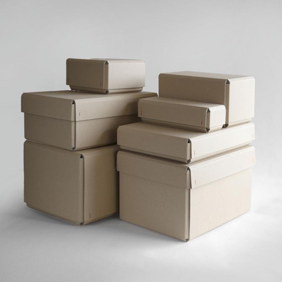 STACK CONTAINERS / SHOES 浅蓋(Unpainted Kraft) B.L.W 別注 | 無塗装/クラフト/スタックコンテナーズ/ペーパーコンテナー/紙箱/ストレージ/小物いれ | 117258 |  | 05