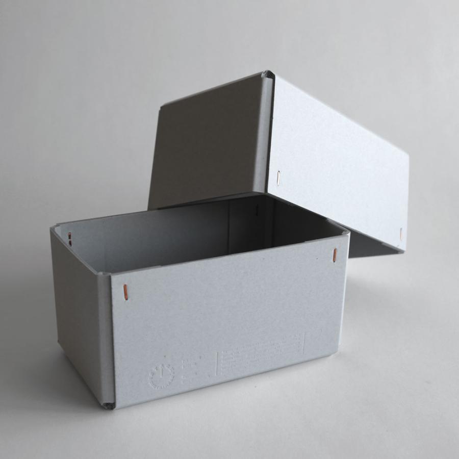STACK CONTAINERS / No.02 PEN THOR(Unpainted Gray) B.L.W 別注 | 無塗装/グレー/スタックコンテナーズ/紙箱/ストレージ/小物いれ | 117307 |  | 02