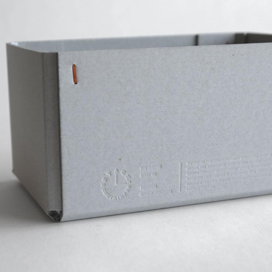 STACK CONTAINERS / No.02 PEN THOR(Unpainted Gray) B.L.W 別注 | 無塗装/グレー/スタックコンテナーズ/紙箱/ストレージ/小物いれ | 117307 |  | 03